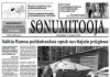 Sõnumitooja 6. augusti lehe tutvustus
