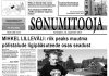 Sõnumitooja 10. septembri lehes