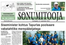 Sõnumitooja 17. septembri lehes