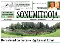 Sõnumitooja 3. septembri lehes