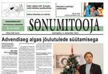 Sõnumitooja 3. detsembri lehes