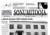 Sõnumitooja 13. mai lehes