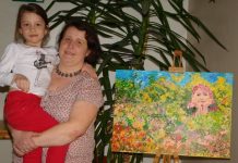 Harrastuskunstnik MAARIKA LEKARKIN avas Raasikul esimese näituse