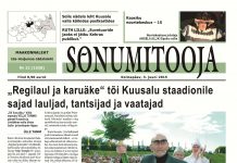 Sõnumitooja 3. juuni lehes