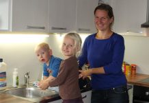 Aruküla Männikäbi perekeskus sai uue köögimööbli