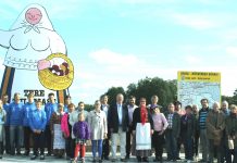 Piibe maantee ääres tervitab Anija valda sisenejaid Anija Eit