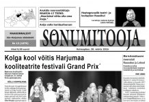 Sõnumitooja 30. märtsi lehes
