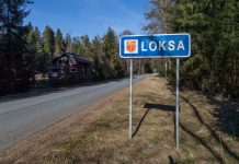 Loksa linn müüb endise Ramo poe maja