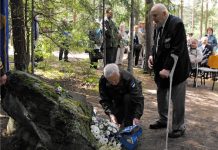 Kuusalu Muinsuskaitse Selts kutsus taas Lendurite kivi juurde