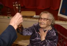 Harju eakaima elaniku HELMI TELGMAA 105. sünnipäeva pidu