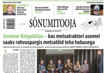 Sõnumitooja 22. märtsil