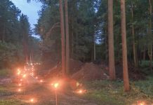 Arukülas oli sportlik ja sisemaine muinastulede öö