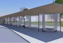 Kuusalu uue bussipaviljoni eskiis