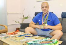 Kehra komando päästja ROMAN SVIRIDOV on Euroopa tasemel sumomaadleja