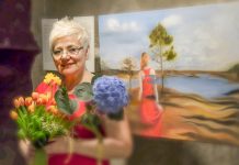 Kehra raamatukogus on EVE KRUUSE maalinäitus