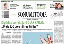 Sõnumitoojas 1. novembril