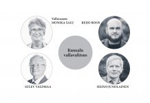 Kuusalu vallavalitsuses on kolm poliitikut ja vallavanem