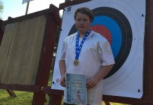 JOONAS KIRNMANN Arukülast on Eesti noorte meister vibulaskmises