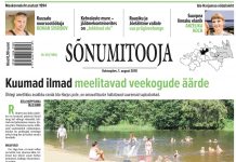 Sõnumitoojas 1. augustil