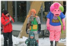 Raasiku valla sünnipäeval olid Pipi ja põrsas Pauly