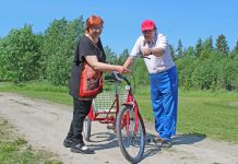 Anija valla mees FRIDEL VILBIKS sai annetajate abiga koduvallast vajaliku eriratta