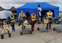 Kuusalu valla mehed jõudsid Prantsusmaal vanade kartide võidusõidus pjedestaalile