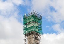 Kolga katlamaja korstna remont