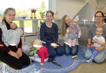 Raasiku raamatukogus on beebide-vanemate kohtumispaik