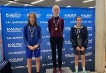 Ujumise noortesarja etapilt Kuusallu kolm medalit