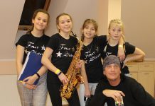 Noorte muusikafestivalil esitasid rokilugusid 4. klassi neiud Kolgast ja lavadebüüdi tegi Kuusalu räppar