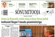 Sõnumitoojas 22. aprillil