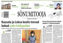 Sõnumitoojas 29. aprillil