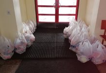 Koolilõuna toidupaki jagamine Kuusalu vallas ja Loksal