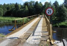 Pikaveski sild valmis suvitajate ühistööna