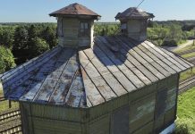 Raasikul algas veetorni katuse remont