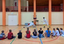 Kolga noored korraldasid spordilaagri