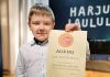 Harjumaa Laululapse võitja CARL-MARTEN MEIGAS Kuusalust läheb telekonkursile Tähtede Lava