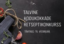 Kodukokkade talvine retseptikonkurss