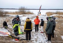 Lahemaa Mereklubi korraldas Hara seilajatele jääsurfi koolituse