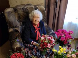 Anija valla vanim elanik LAINE TANVALD tähistas 100. sünnipäeva