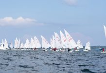 Hara regatil osales arvukalt noori purjetajaid