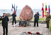 Juminda neemel mälestati miinilahingu ohvreid