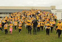 Aruküla, Raasiku ja Alavere õpilased osalesid heategevuslikul teatejooksul