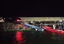 Mohni saare põlengut aitasid kustutada Pärispea merepäästjad