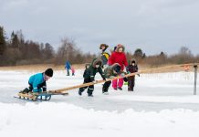 Kahala Järve Jääkas toimus hoolimata tugevast tuulest