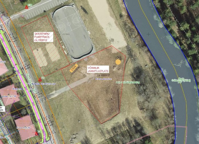 Kehra lõkkekoht staadionialale