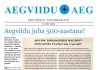 Ilmus infoleht Aegviidu Aeg
