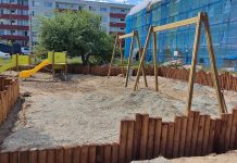 Kehras valmis uus väikelaste mänguväljak