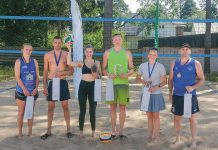 ANNA-LIISA MIILITS ja PEETER PIIRSALU Raasiku valla parim segapaar rannavolles