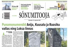 Sõnumitoojas 14. septembril